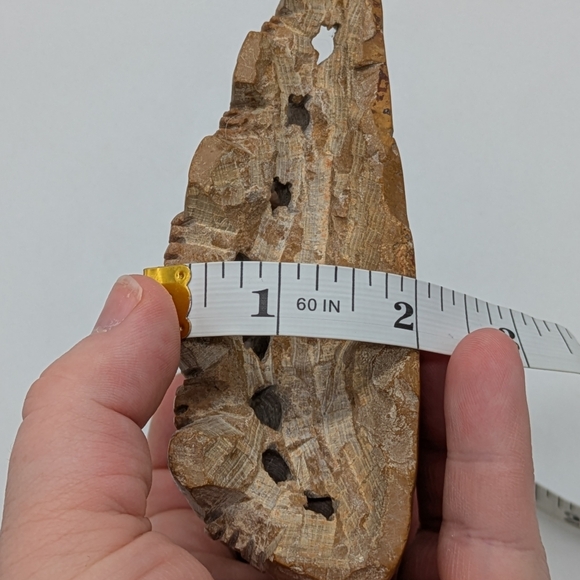 Vintage Chinese Pink Tan Soapstone Double Vase - Picture 12 of 13